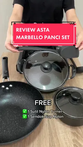 7Pcs Cookware cuma 230rb an 😭💖 cuma di happymart 😍😍 check out keranjang kuning sekarang #rekomendasialatdapur #astamarbello #asta #panciset #pancisetmurah 