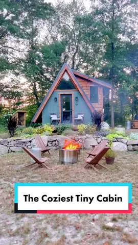 Reconnect with nature at this unforgettable escape #airbnbs #cabin #cabinlife #tinyhouse