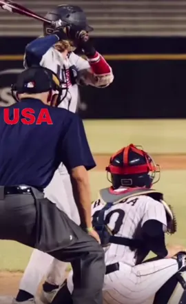 Stanford Commit Alex Harrington Team USA 15U tearing it up! #usa #usabaseball 