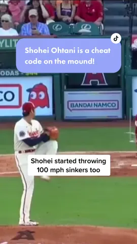 Shohei Ohtani is a cheat code on the mound #fyp #fypシ #shoheiohtani #angels #sinker 