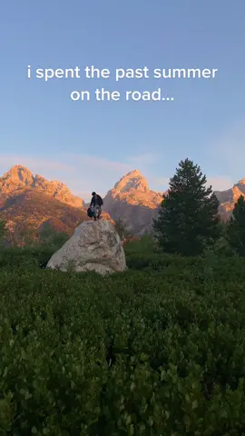 could not have asked for a better summer 🚐 #travel #pnw #montana #tetons 