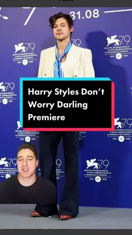 Harry Styles don’t worry darling style and fashion #movie #harrystyles  #greenscreen 