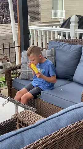 I think he really likes ✨corn✨ #fyp #itscorn 