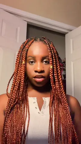 Said the lyrics wrong😂 #knotlessbraids #makeup #fypシ #viralvideo 