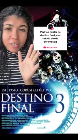 #Responder a @darknes NUEVO VIDEO EN YT: “Andybaos” podría hablar horas de esta saga #peliculas #terror #recomendaciones #destinofinal #destino 