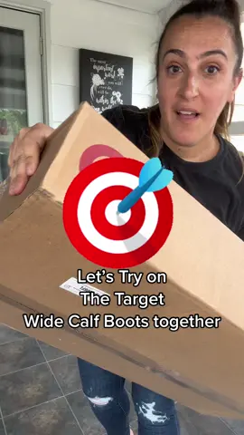 Target Wide Calf Western Boots… #targetwidecalfboots #targethaul #targettryon #widecalfboots #midsizefashion #curvyfashion #targetlooks 