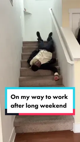 Are you like this everyday?!? #latetowork #worklaughs #summerisover #quietquitting 