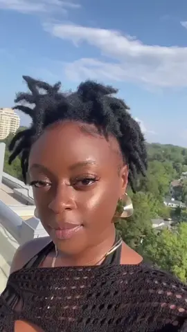 8 months loc’d today! ✨🤍 #4chair #4clocs #starterlocs #babyloc #naturalhair #locjourney #blackgirlhair #locstyles #locsoftiktok 