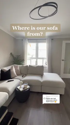Replying to @user5787752596694 the VIMLE sofa from @IKEA which i made up on the sofa planner (video further down my page) in gunnared beige ✨ it has storage under the chaise and also under the footstool, maybe i will do a video tomorrow showing the storage 🌝 #ikeasofa #vimlesofa #ikeavimle #neutralaesthetic #neutralsofa #beigesofa #beigeaesthetic #interiordesign #fyp 