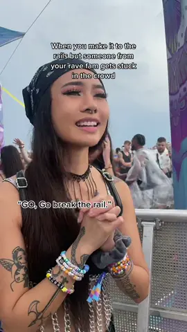 It’s about time we start a mosh pit and get bbg to the rails with me 😛 #ravetok #rave #edm #edmtiktok #headbanger #edmhumor