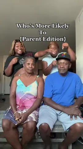 when your parents visit for the weekend… #whosmostlikelytochallenge #whosmorelikelytochallenge #parentedition 