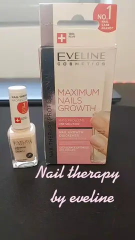 New Nail Serum from eveline #nail #nailgrowth #evelinecosmetics #nailpolish #nailbiting 