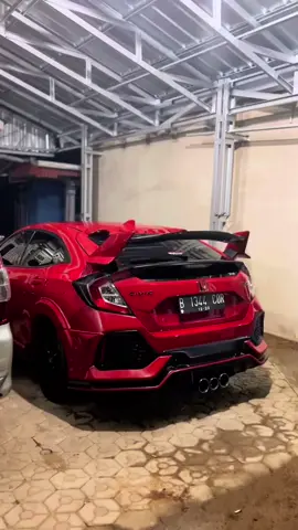 Merah selalu di hati #civic #civictyper #civicturbo #fypsounds 