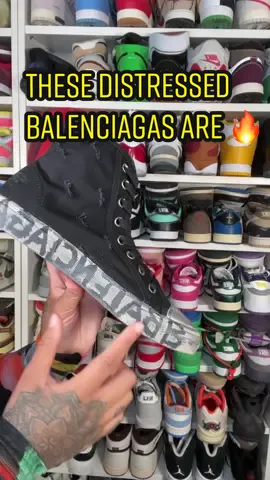 Distressed balenciaga sneaker unboxing #balenciaga #sneakers #haul #unboxing #distressed 