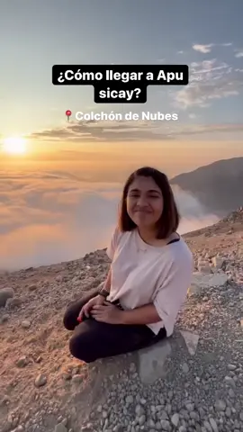 📍𝗔𝗣𝗨 𝗦𝗜𝗤𝗔𝗬- 𝗖𝗼𝗹𝗰𝗵𝗼𝗻 𝗱𝗲 𝗡𝘂𝗯𝗲𝘀✨ Ven y disfruta de este lugar sin salir de Lima  Se encuentra a 1200 msnm   🚘 Como llegar ?  Toma el tren con dirección a Villa maria del triunfo  Pasaje S/.1.50 🚊 Bajando del tren toma los colectivos que te llevarán a Apu Siqay a S/.3  🚶‍♂️ La caminata empieza desde el paradero chancheria  En el camino deberás pagar S/.1 por mantenimiento y luego S/.5 de la entrada.  La caminata dura 2 horas aproximadamente  🎒 ¿Que llevar?  Bloqueador Agua  Ropa ligera  Snacks (opcional) Linterna  Chompa para la bajada, hace frío.  Buenas zapatillas   ⏰ Horario recomendado:  Empezar la caminata 2:00 pm  El colchón se empieza a ver desde  4:30 -6:00 pm  La bajada no la hagas tan tarde porque bajar de noche por eso es importante no olvidarte la Linterna 🔦   🐺Lovitips extra :  -Se puede acampar 🏕  -Encontrarás lugares para comer , estacionamiento y baños.  - si te cansas puedes tomar moto o carros que te suben por S/.10 por persona Aprox.   🌸Nivel de caminata : Intermedio 🟡 Síguenos para más LoviTips   #lovitrips #apusiqay #lima 