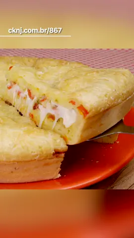 Como fazer Torta de Pão de Queijo #TikTokReceita #PratoDoDia #minhareceita #receitasimples #padaria #paodequeijo