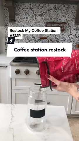Love a restock. But I love coffee more. The two together *chef’s kiss* #asmr #restock #satisfying 