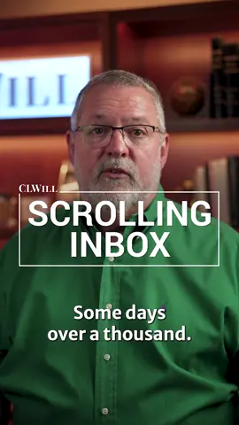 Can you make it to no scroll bar in your inbox? #leadership #leadertok #inbox