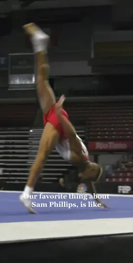 no one does it quite like Sam 🤩 @nebraskamensgym