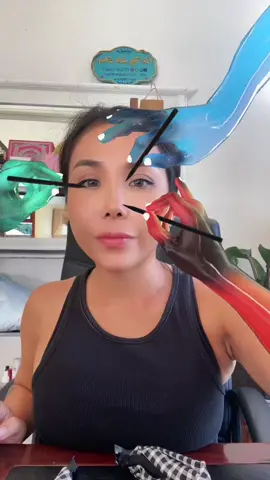 Tiktok makeup cho mặt bao 