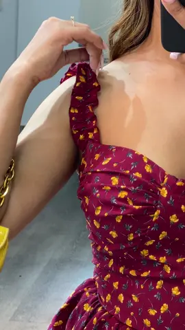 Floral Mini dress#luksfashionandwears 