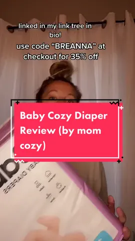 An honest review of the new #babycozy diapers by @momcozy @Babycozyofficial #bouncysoft #softertouch #softhack #diaperreview