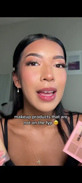 makeup products that are NOT on the fyp but are SO good 😫🥵 #makeupreview #makeuptutorial #MakeupRoutine #makeuptryon #makeupproducts #makeuptiktok #makeupfyp #lauramercier #makeuprevolution #jouercosmetics #maccosmetics #hourglasscosmetics 