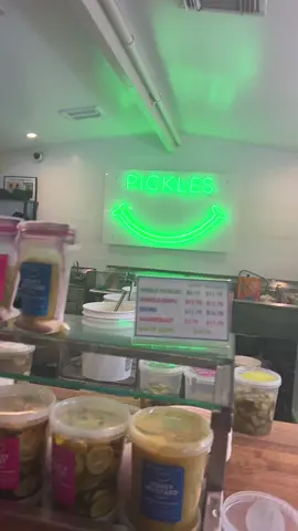 Trying pickles at the grove 😛 @notelly @Nelson Thomas