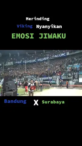 Terharu || Viking ikut nyayikan lagu kebangaan persebaya 🥺 #viking #bonek #emosijiwaku 