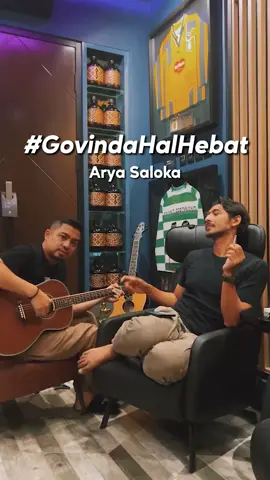 #HalHebatCover - @AryaSALOKA27 | Ku disiakan dia, belum tentu esok ku masih ada, kesempatan tlah datang terakhir kalinya, hargai dan jaga hatiku 😁 #AdeGovinda #AryaSaloka #HalHebat #Tiktoktainment 