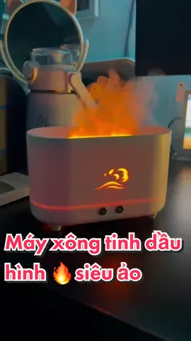 Một chiếc máy xông tinh dầu hình ngọn lửa độc lạ hơi bất ổn #review #amm #muataitiktok