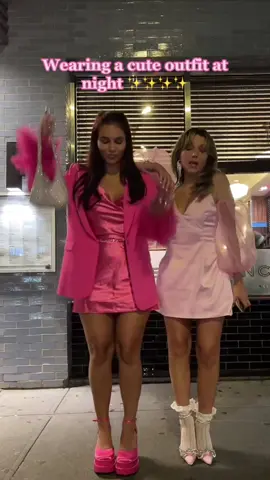 Something about a cute fit at night hits different ✨ #nyfw2022 #nyfw #OOTD  