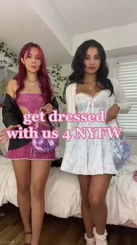 COLLAB OF ALL TIME @lucia_meep #OOTD #grwm #newyorkfashionweek #nyfw #outfitinspo