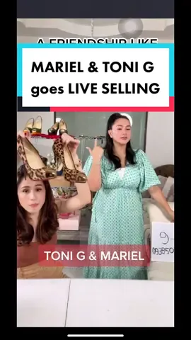 Mariel with Toni G nag live selling🥰🥰🥰 A friendship like this is just wow! #tonigonzaga #marielrodriguez #liveselling #friendshipgoals #friendship #foryou #fyp #tiktokph #foryoupage #onlineselling #multimediastar #tonig  