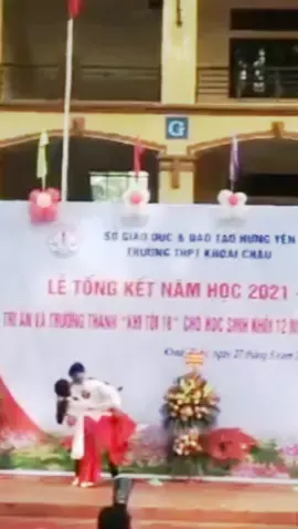 Đứng cả buổi mới quay đc cảnh này😂#thpt #múa #khoaichau #hungyen 