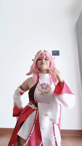 AWIKWOK BGT DA #raidenshogun #raidenshoguncosplay #yaemiko #yaemikocosplay #cosplay #cosplayer #GenshinImpact #cosplayerindonesia 