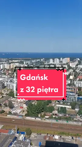 Piękne widoki gwarantowane! 😍 #oliviastar #gdańsk #taraswidokowy #gdańskoliwa #corobicwgdansku #trojmiasto #wartozobaczyć #32piętro  #panoramamiasta