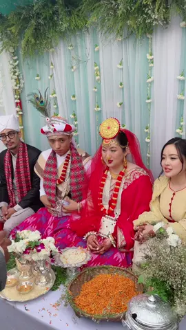 #limbuculture  #fyp #weddingceremony #traditions #nepal #forever🌙