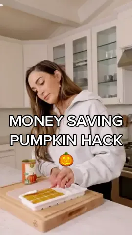 Save money and reduce food waste with the pumpkin hack! #foodtips #foodhacks #budgeting #moneysavingtips