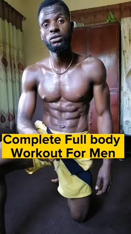 Complete Full Body Workout For Men. Use this full-body exercise to burn fat and build solid muscles qt home. Save and share with a friend. #fullbody #fullbodyworkout #fullbodyworkoutathome #fullbodyworkoutroutine👍 #fullbodyworkoutforbeginners #fullbodyworkoutday #burnfat #buildmuscle #buildmusclemass #homeworkout #homeworkoutchallenge #homeworkoutroutine #shredded #bodyweightworkout #bodyweightexercise