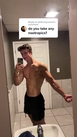 Replying to @ishitinmycereal For anyone that doesn’t know, nootropics usually are just brain enhancers that can help with memory, verbal fluency, stress, focus, etc