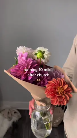 he bikes with me so I feel safe on my longer runs 🥹 #runtok 