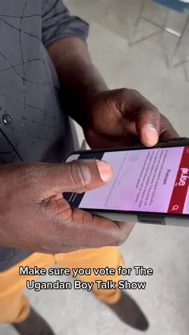 Vote for the Uganda boy talkshow on the pulse awards for podcast influencer of the year! @Life of Luzige🥂 #podcast #pulseuganda #vote #podcastinfluencer @mauricekirya 