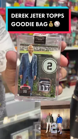 JETERE GOODIE BAG #DEREKJETER #TOPPS #Stadiumclub #Thehobby #MLB #Baseballcards #yankees #Baseball #SportsCards #FYP #NewYork #NYC