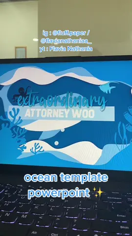 ocean template morph ✨ #pptbyflavia #xyzbca #powerpoint