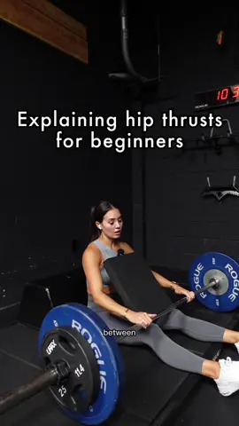 Hope this helps! 🖤 you are also able to sometimes push more weight with hip thrusts as your quads help some. #hipthrust #hipthrusttutorial #howtohipthrust #formtips