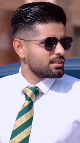 Babar Azam 😎🤤🙃 #fyp #foryou #babarazam #style #fashion #handsome #beauty #look #stendwithkashmiri #cricketlover #tiktokpakistan #burhan_tv #hellotiktok #viralvideo