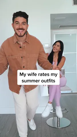 She wasn’t feeling that one 😂 Which fit was your favorite ? #fashion #couple #OOTD #fashioninspo #style