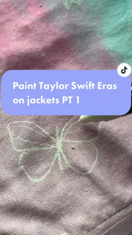 i know I know I started out of order, but cruel summer is my favorite #taylorswifteraparty #lovereraisthebest #taylorswiftpainting #taylorswiftjacket 