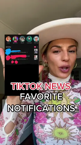 TIKTOK NEWS: FAVORITE NOTIFICATIONS #tiktokupdates #tiktoknewfeature #tiktokuodate